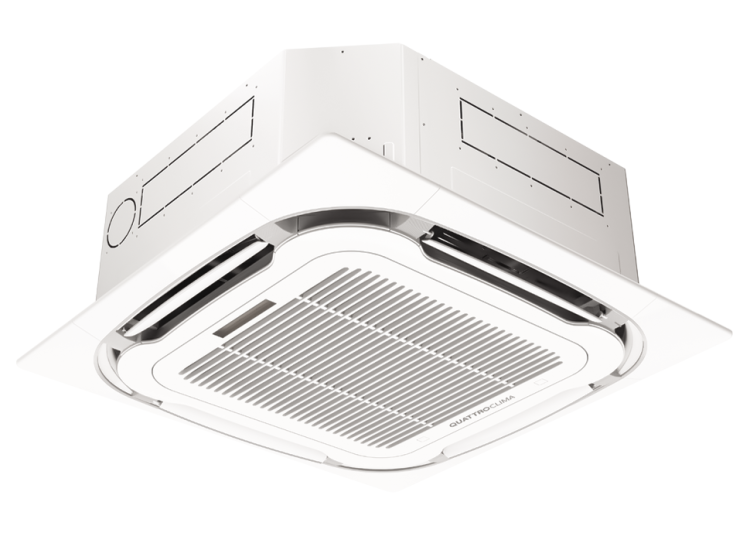 Кассетный кондиционер QuattroClima QV-I24CGE / QN-I24UGE