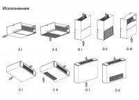 Напольно-потолочный фанкойл Electrolux EFS-11/4